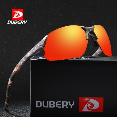 China 15 Years Experience 2021 DUBERY Brand High Quality CE UV400 Mens Polarized Sports Sunglasses Color Changing Sun Glass for sale