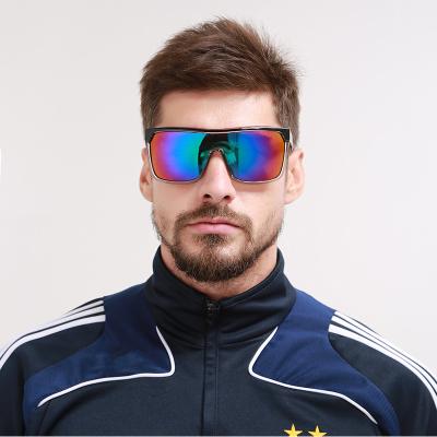 China 15 Years Experience 2021 KDEAM Promotional Sunglasses For Men's Sports Fashion Oversized Eyewear Oculos Recycling One Piece Lens for sale