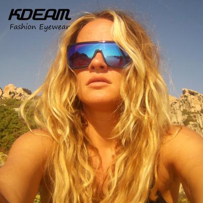 China 15 Years Experience KDEAM UV Resistant Sunglasses Men Fashion Best Product Sports Cycling Sunglasses Multicolor Frame Custom Order 2021 for sale