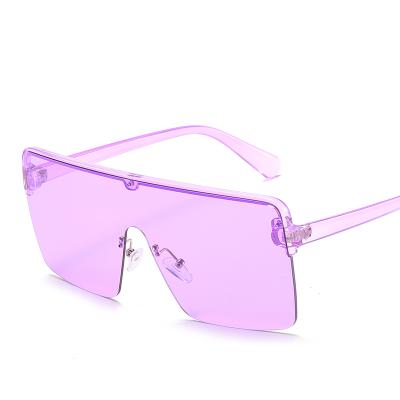 China 15 Years Experience Candy Rimless Sunglasses Women's Sunglasses Hot Sale Color Retro Fashionable Vintage Sunglasses for sale