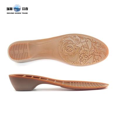 China For Women Shoes Making RISVINCI China Factory Direct Cheap Price Good Design Round Toe Rubber Outsole for sale