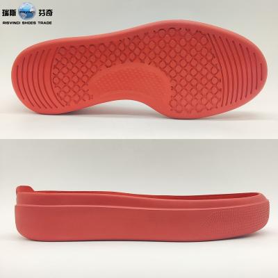 China Sport Shoes Platform Etc Unique Durable Red Eva Soles For Women Shoe Netting RISVINCI for sale