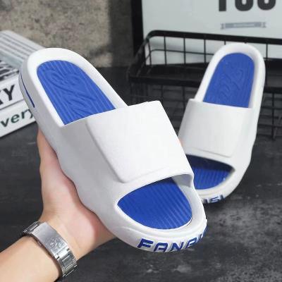 China New Arrival Summer PVC Cushioning Blowing EVA Slides Slippers for sale