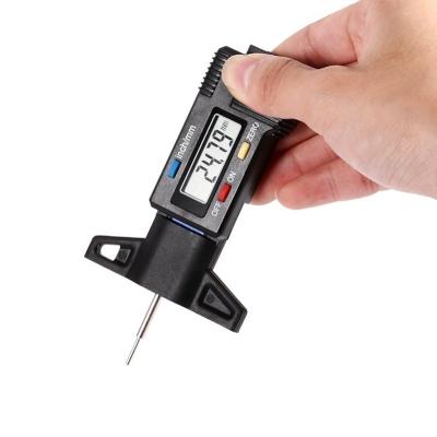 China Wholesale Online GCr15 Digital Tire Tread Gauge Groove Depth Gauge LCD Display Tire Tread Gauge For Car Tire Gauge Tool Gauge for sale