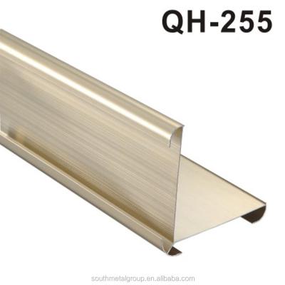 China Metal Decoration Corner Guard Aluminum Wall / Aluminum Tile Trim for sale