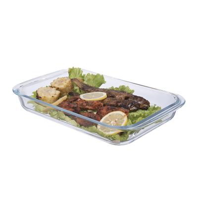 China Sustainable IKOO mold plate / glass baking tray / borosilicate bakeware for sale