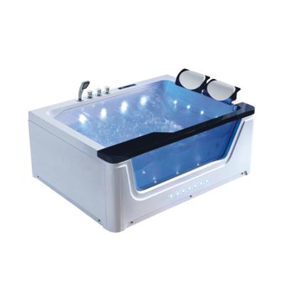 China Modern Bathtub Massage Constant Temperature Heating Smart Lantern Couple Home Adult Surfing Bath for sale