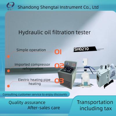 China Hydraulic Oil Filterability Tester SH0210 Compressor Refrigeration Digital Display Time for sale