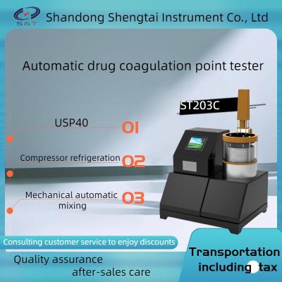 China Pharmazeutische Prüfungsinstrumente 0.1℃, die Gefrierpunktprüfvorrichtung des Temperaturprüfvorrichtungsphenols erstarren zu verkaufen