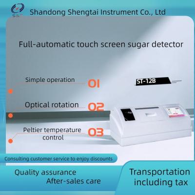 Cina Rivelatore completamente automatico dello zucchero del touch screen di ST-12B per concentrazione ed il tenore di zucchero in vendita