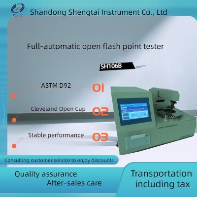 China Open van het het Vlampuntmeetapparaat van het het vlampuntmeetapparaat ASTM D92 van de aardolieolie van de de aardolieolie het meetapparaat Elektronische ontsteking Te koop