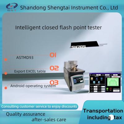 Cina Accensione elettronica chiusa completamente intelligente del tester SH705 del punto di infiammabilità di ASTM D93, raffreddamento ad aria forzata in vendita