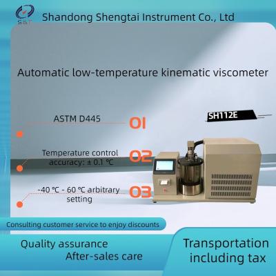 Китай Руководство SH112E устанавливая вне и очищая viscometer низкотемпературной нефти кинематического продается