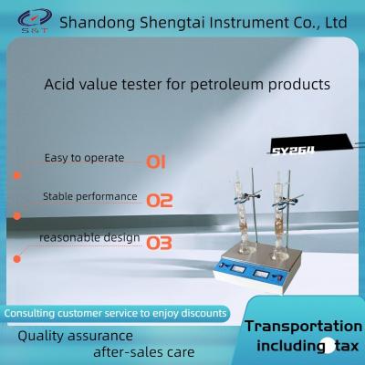 Cina I prodotti petroliferi solubili in acqua dell'attrezzatura di laboratorio lubrificano il tester SY264 di indice d'acidità in vendita