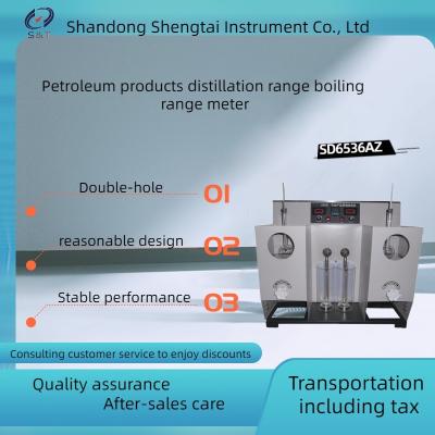 China SD6536AZ-Erdöl-Produkt-Destillations-Prüfvorrichtung (doppelte Loch-Abkühlung) ASTMD86 zu verkaufen