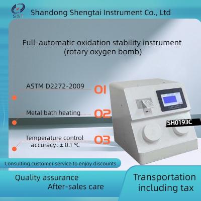 China 2500W Lab Test InstrumentsAutomatic Rotating Oxygen Bomb Instrument (Metal Bath) ASTM D2272 for sale