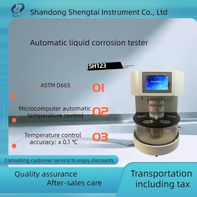 중국 ASTM D665 자동 액상 부식 시험기 SH123 혼합을 위한 4개의 개별 모터 판매용