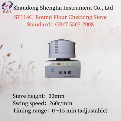 China Fornecedora de energia reguladora 120W Sieve de verificação de farinha redonda AC220V GB/T 5507-2008 à venda