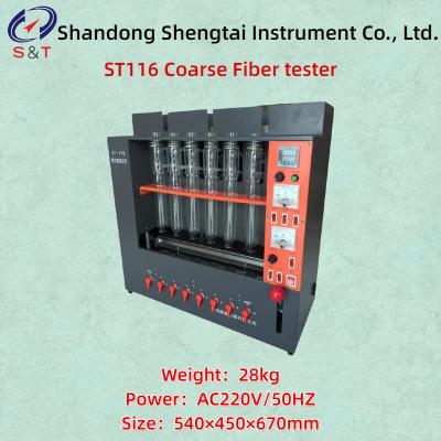 China Metingstijd:100 min Grobvezel-analysator of Raw Fiber Tester ST116 Meting van de steekproefhoeveelheid:6/tijd Te koop