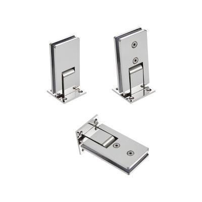 China Modern glass to stainless steel shower glass door hinges, hinges for shower doors for sale