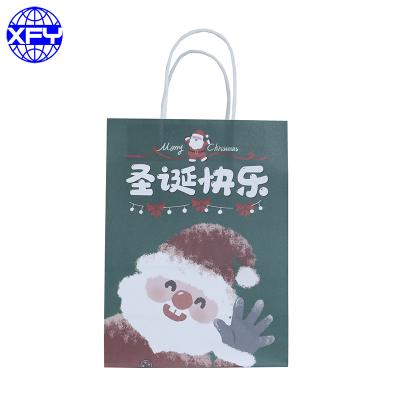 China Wholesale Custom Gift Shopping Colorful Printing Eco Friendly Packaging Bags Stand Up Pouch Shopping Kraft Paper Bag With Handle for sale