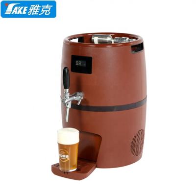 China Stainless steel/ABS 10L 20L stainless steel home brew kegerator beer keg for sale