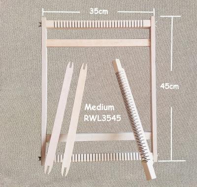 China Wall Covering Place Mat Weaving & Clever Handmade Loom Weaving Kit Crochet Knitting Tool Wooden Hobby Loom Loom Kit DIY Tool for sale