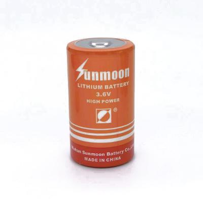 China Industrial control equipment SUNMOON ER34615M LI-SOCL2  primary battery 3.6V suitable for industrial control PLC equipments for sale