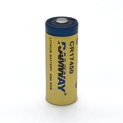 China Industrial equipment RAMWAY CR17450 lithium primary battery suitable for industrial PLC equipments for sale