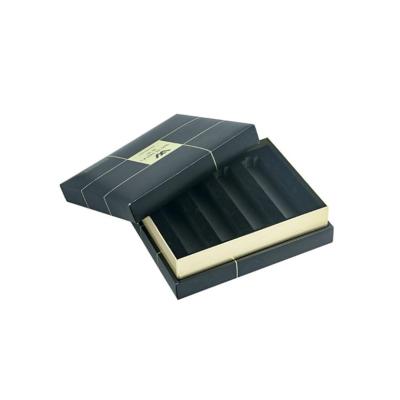 China Biodegradable magnatic chocolate box, folding box with ribbon wedding chocolate favor box, fancy chocolate box chocolate for sale