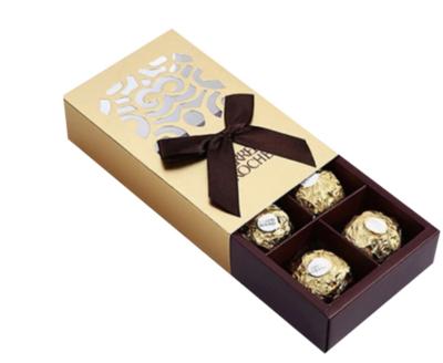 China Handmade Custom Modeling Sensitive Magnetic Closure Chocolate Paper Packaging Box for sale