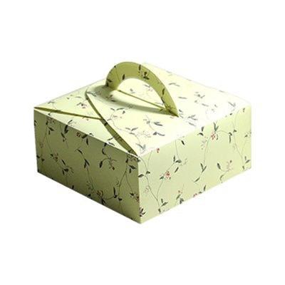 China Handmade popular design cake box pop paper boxes 6/8/10/12/14/16 inch cake packaging for sale