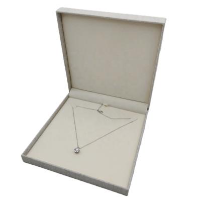 China Elelgent Luxury Style Magnetic Jewelry Box Necklace Packaging Book Style Box In Different Size for sale