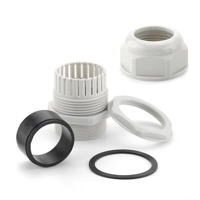 China Resistant to Saltwater Factory Supply Cable Glands Nylon Direct Durable Cable Glands for sale