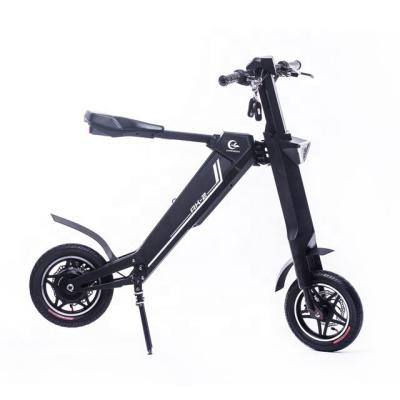 China Unisex Foldable Electric Bike 250W 12 Wheels E Bike Electric Bike For Adults for sale