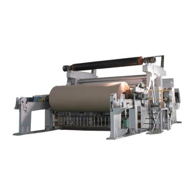 China High Quality Paper Industry Small Corrugated Cardboard Waste Paper Recycling Machine Kraft Paper Making Machine for sale