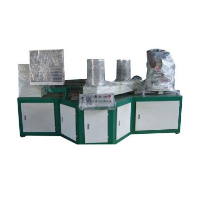 China factory price 2 head automatic spiral pipe paper tube making machine paper core tube rolling mill for sale