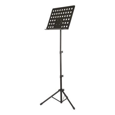 China Professional music stand P-06 TENWHEAT professional medium size music stand for teaching stable music stand good quality adjustable height music stand for sale