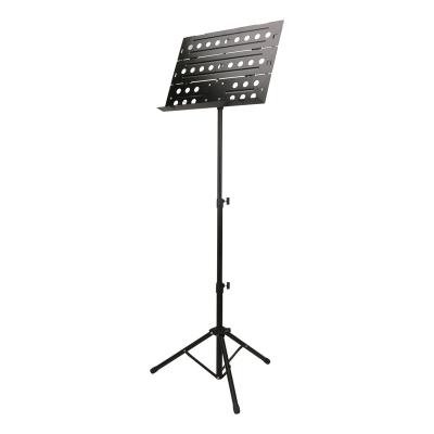 China Folding music stand P-D8  High end folding music stand with waterproof bag stable convenient for placing music books adjustable music stand for sale