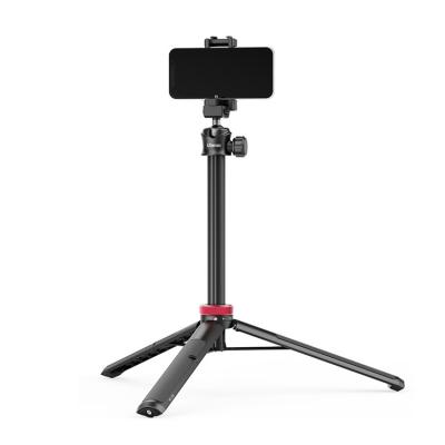 China Ulanzi MT-44 PORTABLE Folding and Hidden Portable Cell Phone Holder Tripod Stand for Mobile for sale