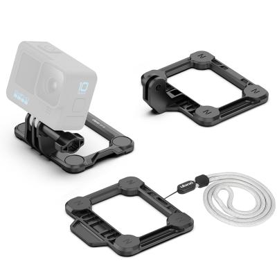 China Ulanzi GP-16 Quick Release Magnetic Bracket Snap Mount for GoPro 8 /9 /10 Action Camera Cage DJI Osmo 80*90*21mm for sale