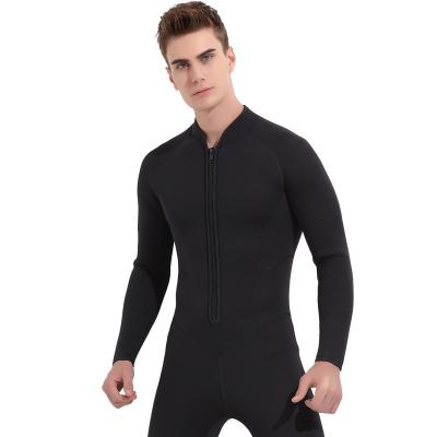 China New Hot Sale Mens Neoprene One Piece Long Sleeve Wetsuit 5MM Thick Material Surf Wetsuit for sale