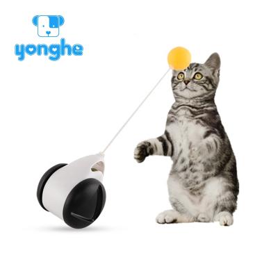 China Viable Funny Cat Toy Best Selling Amazon Pet Cat Ball Toy Balance Swing Car Interactive Toy for sale