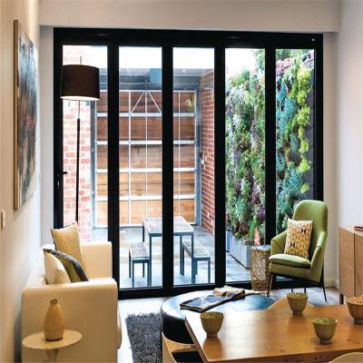 China Waterproof Aluminum Door Customized Waterproof Aluminum Folding Doors for sale