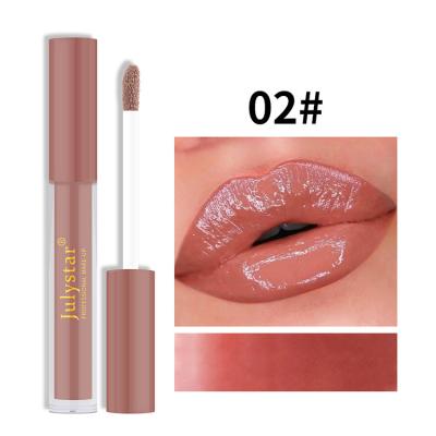 China Moisturize Lipstick Makeup Waterproof Non-fading Cosmetics Water Light Mirror Lip Color Long Lasting Gloss Lip Gloss for sale