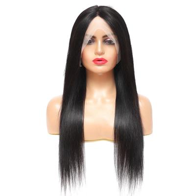 China Wholesale Natural Straight Virgin Cuticle Aligned Hair Lace Wig, 13x4 Remy Lace Front Human Hair Wigs for sale