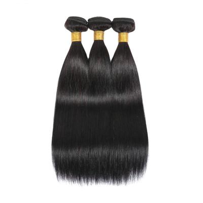 China Best Selling Raw Bone Bundles Extensions Soft Smooth Thick Shedding Straight Hair Barely Straight Hair With Factory Wholesale for sale