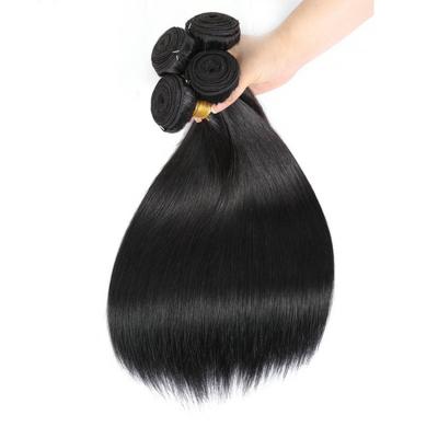 China Wholesale Products Raw Bone Soft Thick Straight Hair Weave Extension Bundles Barely Shedding Bundles With Good Service for sale