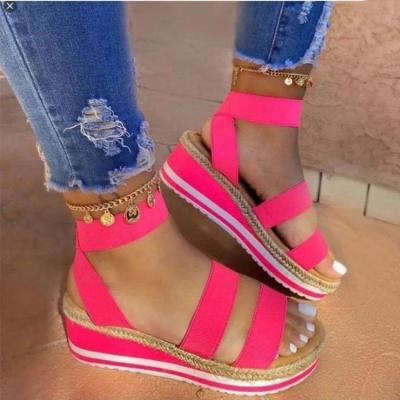 China Drop Shipping Buckle Sandals Breathable Women Designer Sandals Women Famous Brands Sandals For Women And Ladies for sale