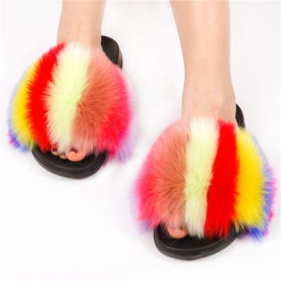 China Anti Slippery Drop Shipping Anti Slip House Indoor Ladies Slipper Shoes 2021 Slippers Womens Fur Slippers for sale